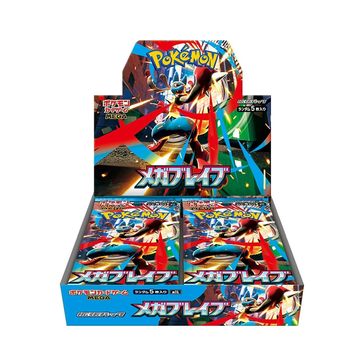 Pokemon TCG: Mega Brave Booster Box (Japanese) | Pokesona Thailand Pokemon TCG: Mega Brave Booster Box (Japanese) | Pokesona Thailand