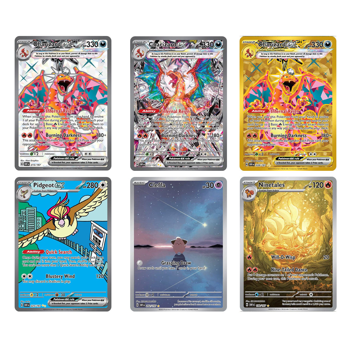 Obsidian Flames Booster Pack