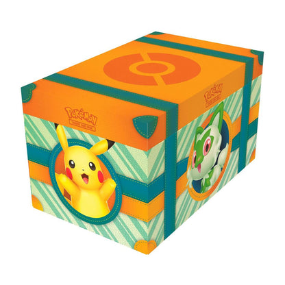 Pokémon TCG Paldea Adventure Chest sealed packaging