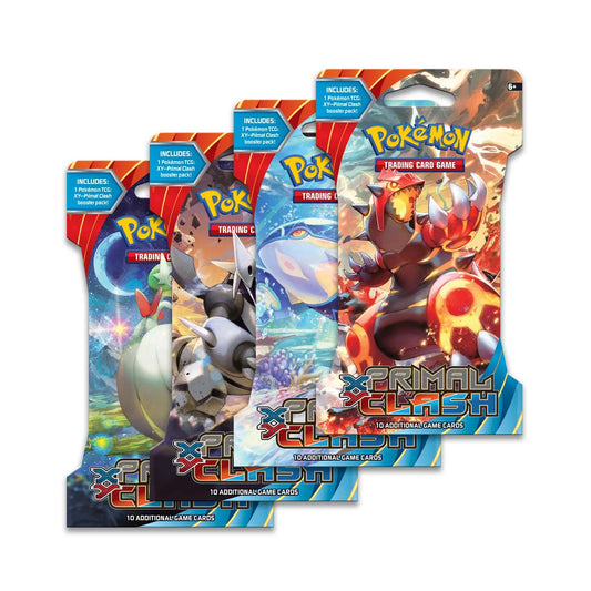 Pokémon TCG XY Primal Clash Sleeved Booster Pack Sealed Packaging