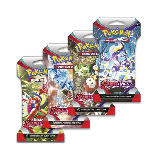 Scarlet Violet Base Set Sleeved Booster Pack