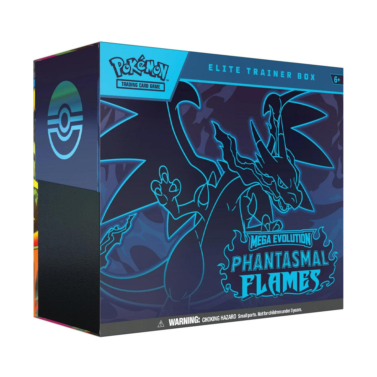 Pokémon TCG Mega Evolution Phantasmal Flames Elite Trainer Box Sealed Packaging