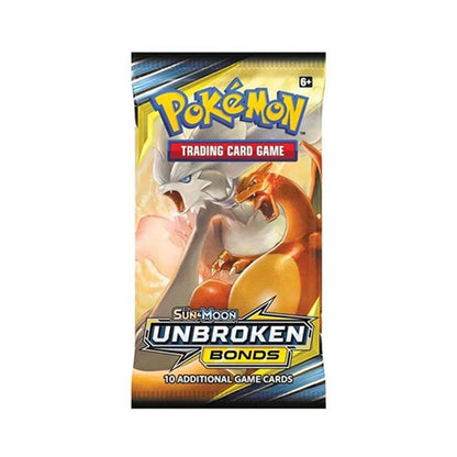 Pokémon TCG Sun & Moon Unbroken Bonds Booster Pack Sealed Packaging