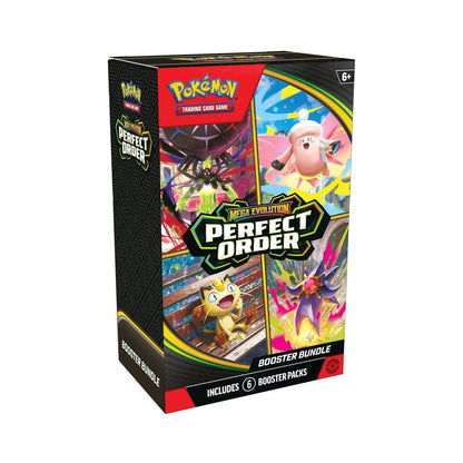 Pokémon TCG Mega Evolution Perfect Order Booster Bundle sealed packaging