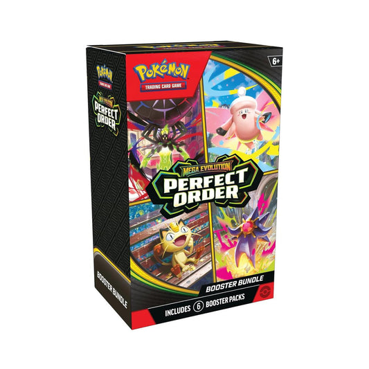 Pokémon TCG Mega Evolution Perfect Order Booster Bundle sealed packaging