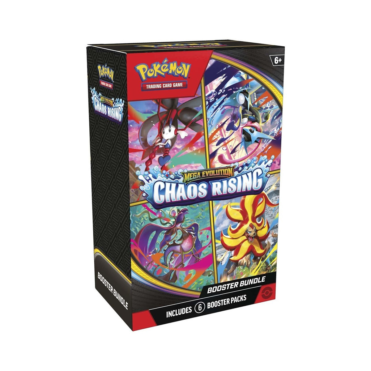 Pokémon TCG Mega Evolution Chaos Rising Booster Bundle sealed packaging