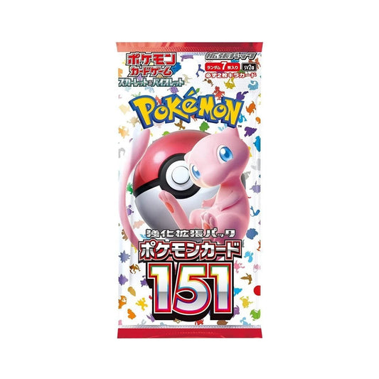 Pokemon 151 JP Booster Pack
