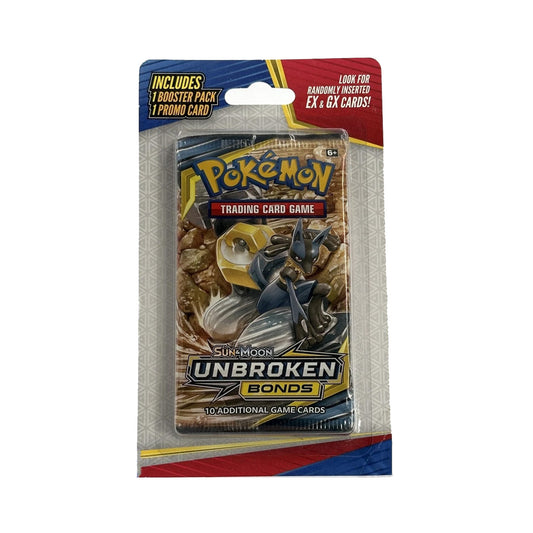 Pokémon TCG Sun & Moon Unbroken Bonds Blister Pack Sealed Packaging