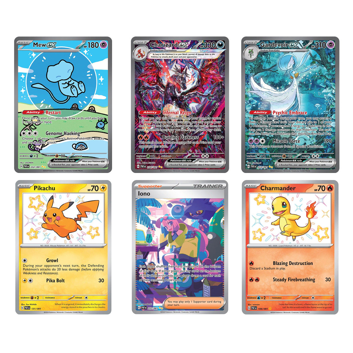 Pokémon TCG: Paldean Fates Tin [Shiny Charizard EX]