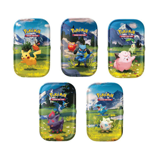 Pokémon TCG Mega Evolution Ascended Heroes Mini Tin sealed packaging