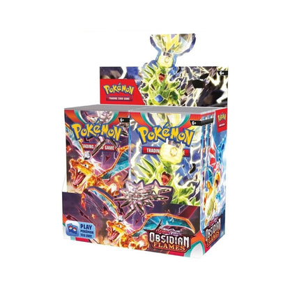 Pokémon TCG Scarlet & Violet Obsidian Flames Booster Box sealed packaging