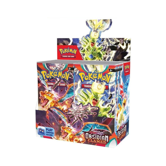 Pokémon TCG Scarlet & Violet Obsidian Flames Booster Box sealed packaging