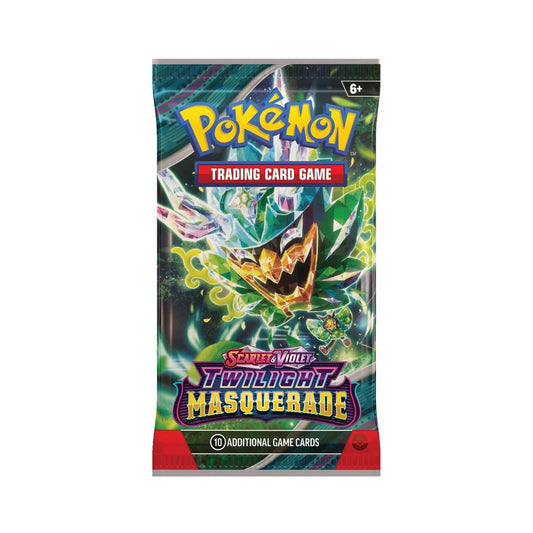 Pokémon TCG Scarlet & Violet Twilight Masquerade Booster Pack Sealed Packaging