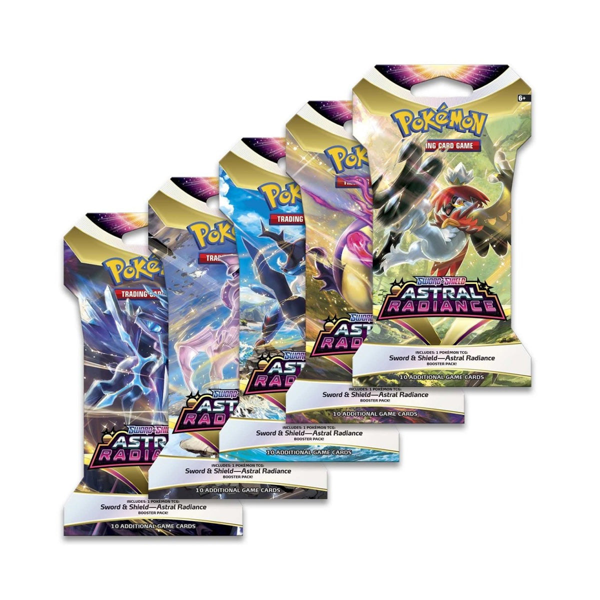 Pokémon TCG Sword & Shield Astral Radiance Sleeved Booster Pack Sealed Packaging