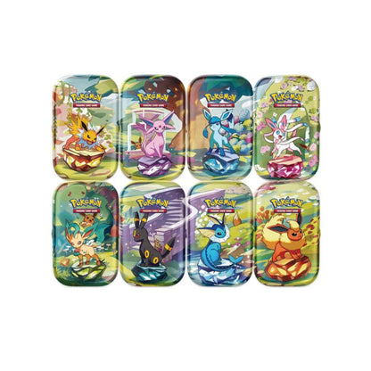 Pokémon TCG: Scarlet & Violet Prismatic Evolutions Mini Tin sealed packaging