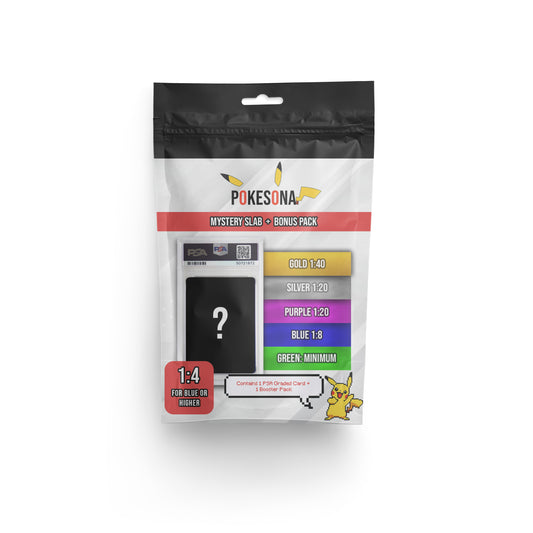 Pokesona Mystery PSA Slab - V1